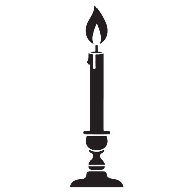 Dekorasyon ve Etkinlikler İçin Yanan Mum Resimleri