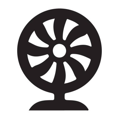 Soğutma ve Havalandırma için Electric Fan Silueti ResmiComment