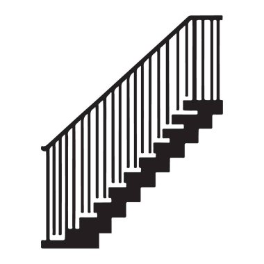 Siluet Merdiven Kapalı Tasarım, Resim Evi Mimarisi.