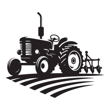 Klasik Tarım Çiftliği ve Tarlaları İllüstrasyonuName