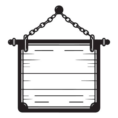 Depo Reklamı İçin Asılı Ahşap İşaret Vektörü ResimleriComment