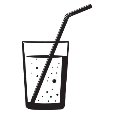 Yaz mevsimi için bir bardak soğuk içeceği samanla tazeliyorum.