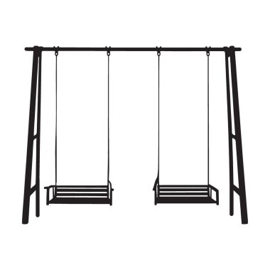 Eğlence Eğlencesi için Oyun Alanını Ayarla Ekipman Vektör Grafiği