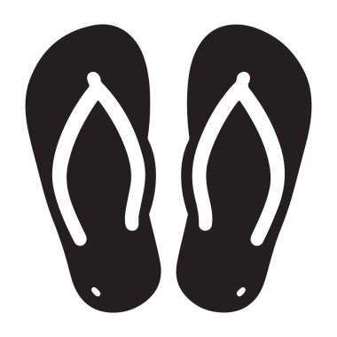 Yaz Tasarımları için Minimalist Kara Parmak Düşürme Siluet Vektörü