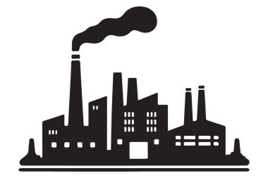 Fabrika Silueti Endüstriyel Üretim Alanı Ekonomik İmalat Gereksinimleri