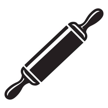 Pişirme ve Pişirme Faaliyetleri İçin Bir Mutfak Rolling Pin