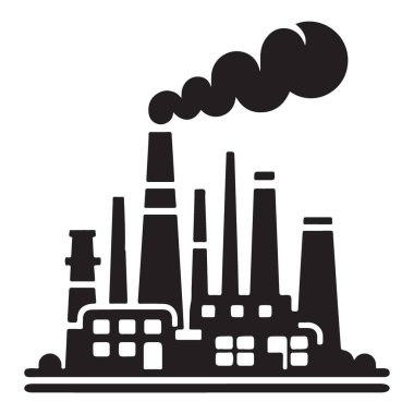 Siluet Sanayi Fabrikası Resimlerinin Üretimi Duman Kirliliği ve Fabrikaları