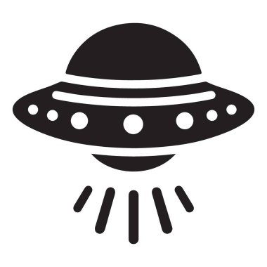 Klasik UFO Resimleri Uçan Gövde Vektörü Simge İndirmesi