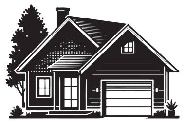 Garajlı ve Bahçeli Güzel Ev Resimleri