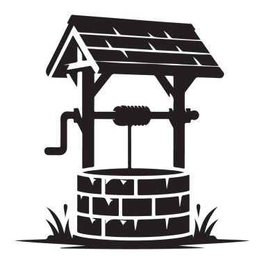 Nostaljik Bahçe Sahneleri İçin Büyüleyici Dilek Kuyusu Görünümü