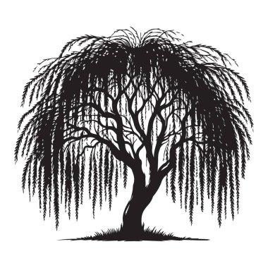 Görkemli Ağaç Silueti: Dayanıklılık ve Yas Sembolü