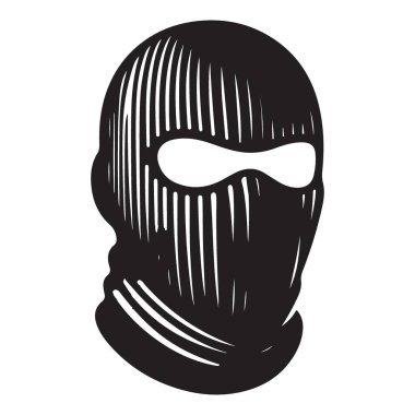 Kar Maskesi Görüntü Vektörü Görüntü Kış Sporunu Kapsayan Yüzü