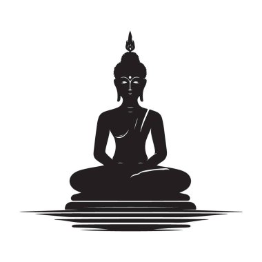 Buda 'nın Silueti Manevi Aydınlanma ve Huzur Sanatı