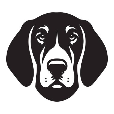 Ayrıntılı köpek cinsi baş vektör sanatı hayvan severler için idealdir