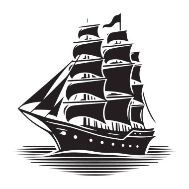 Yelkenli Vektör Resimleri Macera ve Keşif Temsilcisi