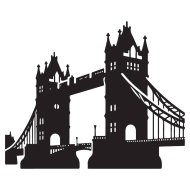 Iconic London Tower Köprüsü Görüntü Sanatı İngiliz Tarihi Resimleri