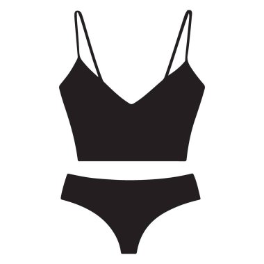 Gösterişli İç Çamaşırı Seti Seksi Moda Tasarımı Çizimi