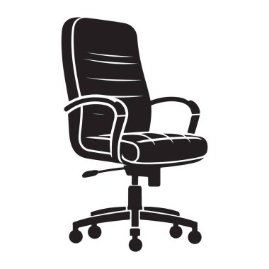 Çalışma Alanı İdari Büro Başkanı Siluet Profesyonel Oturma