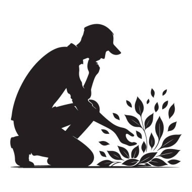 Doğayı İnceleme Merakın ve Bakımın Silüeti