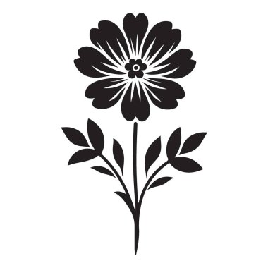 Çiçek açan bir bitkisel çiçeğin zarif çiçek temsili