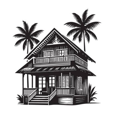 Rahatlatıcı Kaçışlar İçin Büyüleyici Siyah ve Beyaz Plaj Resimleri