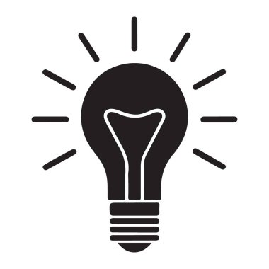 Yaratıcı Parlayan Ampul Silüeti Resimlendirmesi İlham Veren Taze Fikirler