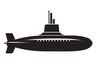 Modern Denizaltı İllüstrasyon Vektörü Denizaltı Gemisi Tasarımı