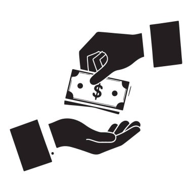 ABD Doları Faturaları Finansal Resim Değiştirme Elleri