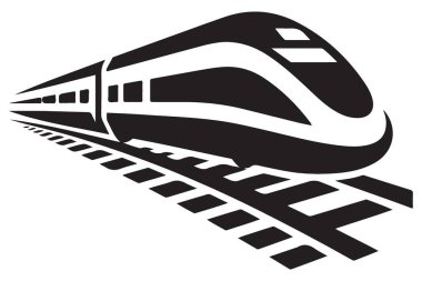 Modern Yüksek Hız Treni Silüeti Yüksek Parça ResimleriName