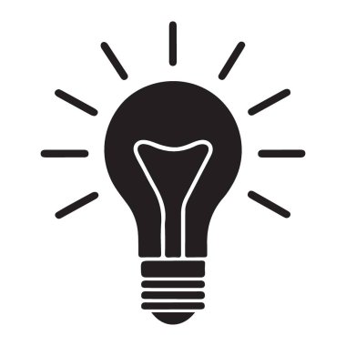 Yaratıcı Parlayan Ampul Silüeti Resimlendirmesi İlham Veren Taze Fikirler