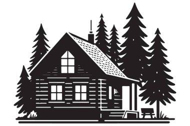 Ormandaki İnzivaya Çekilmiş Kütük Kulübesi Kaçışınızı Bekliyor