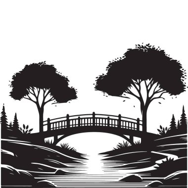 Manzara Köprüsü ve Ağaçlar Görüntü Yönlendiricisi ResimleriComment