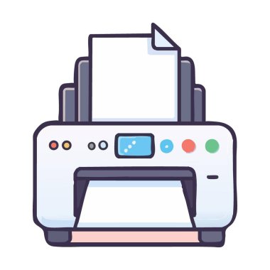 Belge Yazdırma Resimleri için Modern Ofis Yazıcı Makinesi