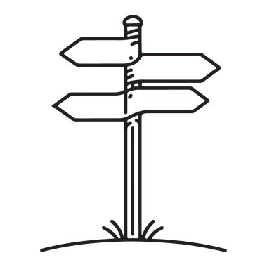 Gezgin Maceralar Basit Bir Satır Sanatı İmza Gönderi Vektörü ResimleriComment