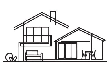 Charming Ev Hattının Sanat İllüstrasyonu Hoş Gelen Atmosfer Oluşturdu