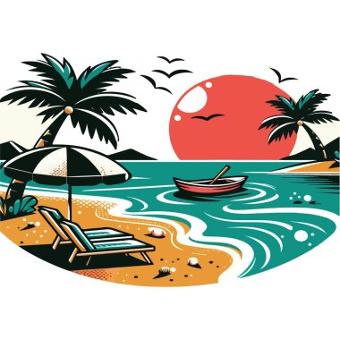 Tropikal Plaj Cenneti Serene Tatil Kaçamağı