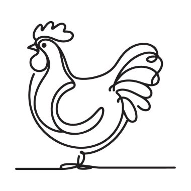Minimalist Tavuk Hattı Sanat Çiftliği Taze Organik Tasarım Elementleri