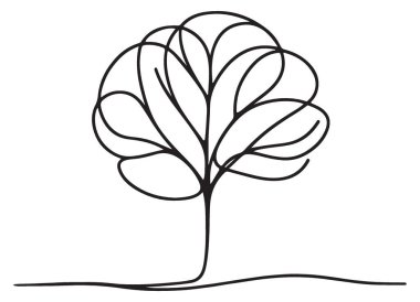 Minimalist Ağaç Çizgisi Sanat Resimleri Tasarımına Doğal Güzellik Ekliyor