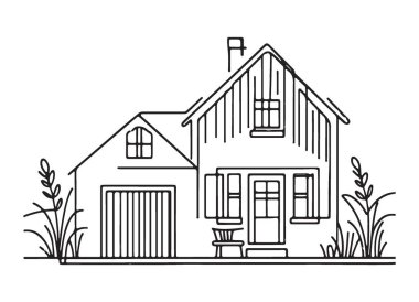 Büyüleyici Tek Satır Sanat Bahçeli Ev