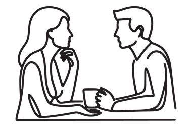 İnsanların Konuşan Vektör Konuşması Görüntü Grafiği