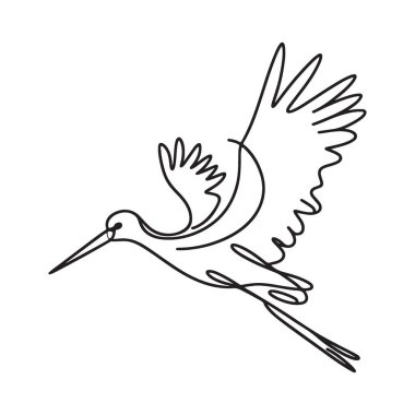 Doğa ve Özgürlük Uçuşunda Şık Kuş Görünümü