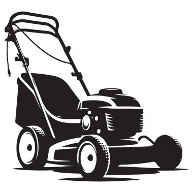 Çim biçme makinesi tasarımı Bahçe ve peyzaj tasarımı için mükemmel