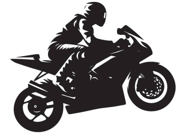 Motosiklet Sürücüsü Hız Macerası ve Özgürlüğün Görünümü