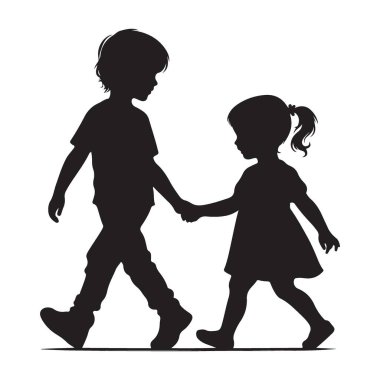 Aile ve Çocukluk Projeleri için Büyüleyici Kardeş Görüntü