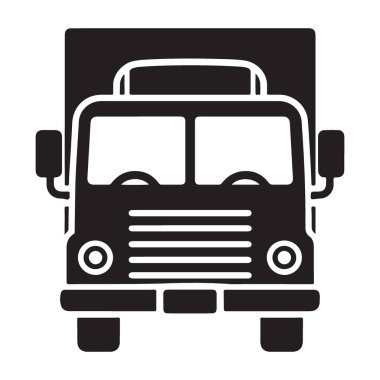 Siyah Kamyon Taşımacılık Çizimi İşiniz için Çözümler