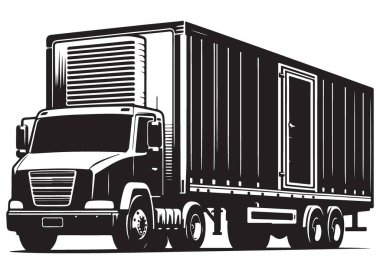 Nakliye Taşımacılığı Silüet Vektör Taşıma Aracı ResmiComment