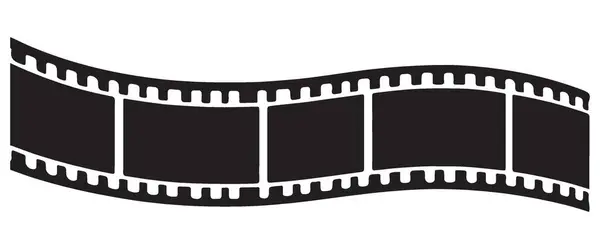 Sinema Tasarımları için Strip Siluet Vektör Grafiği