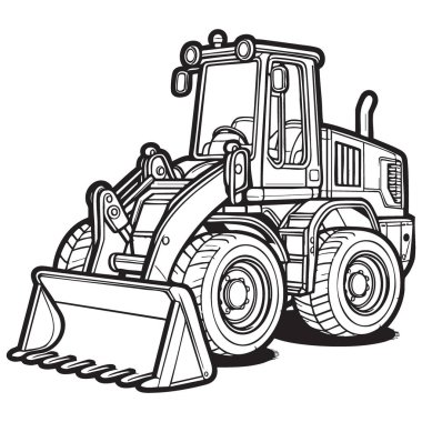 Eğitim ve İnşaat Teması İçin Ayrıntılı Ön Yükleyici ResimleriComment