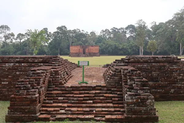 Wat mahathat tapınağının eski kalıntıları, Ayutthaya, Tayland