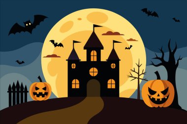 Halloween Vector Illustration  Spooky and Fun Seasonal Artwork clipart